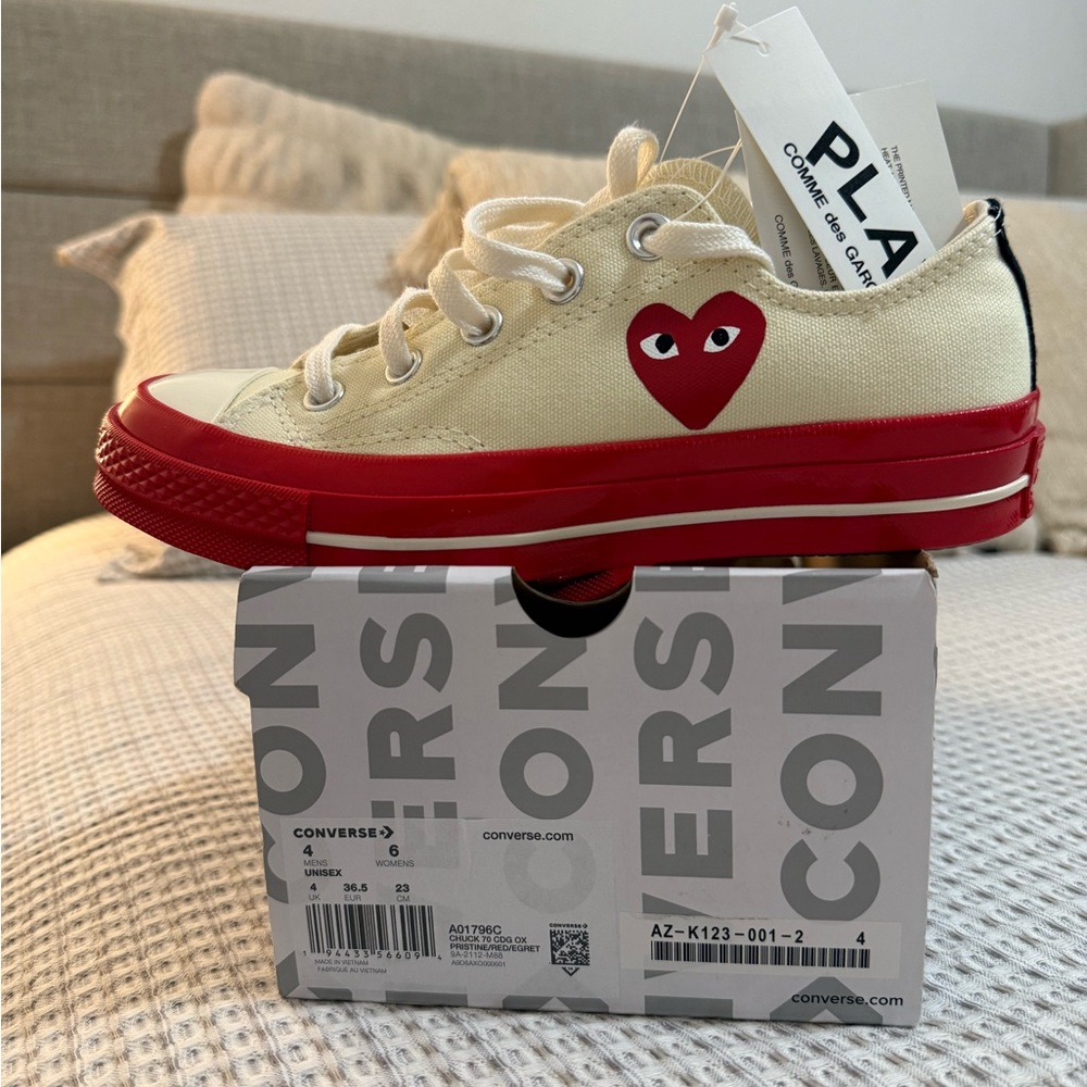 Converse Chuck 70 Comme des Garçons Play Low Red